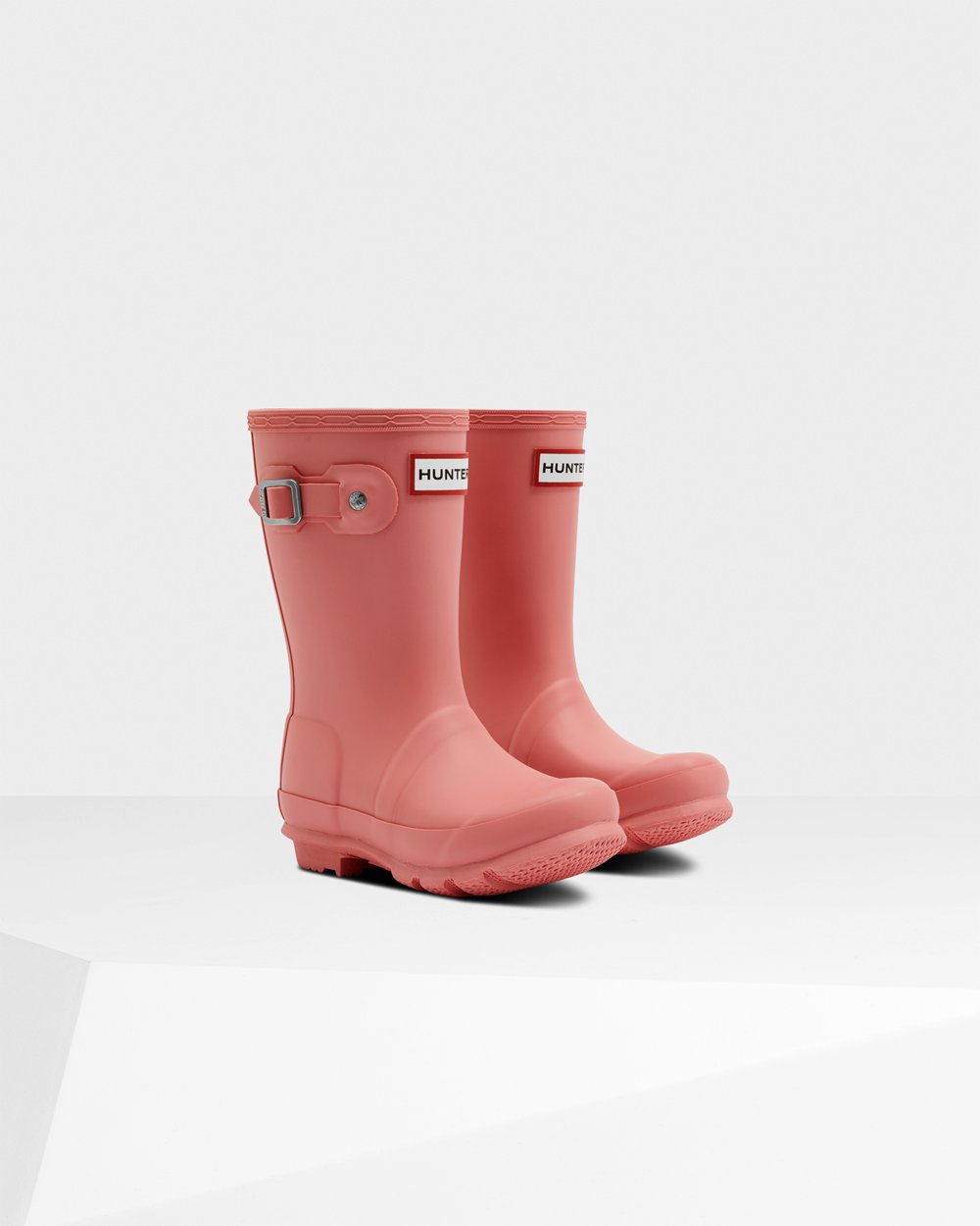 Hunter Niños Original Big - Botas de Lluvia Rosas - 385-IJQGDE